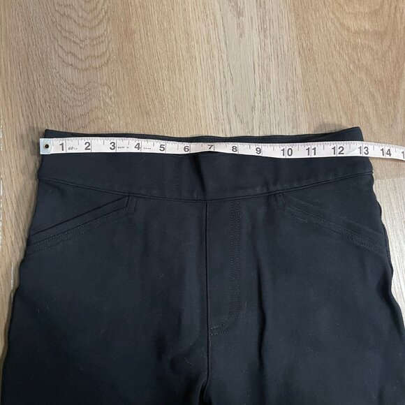 Spanx The Perfect Pant ponte S small PETITE Ankle Backseam Skinny black stretch - Picture 7 of 10